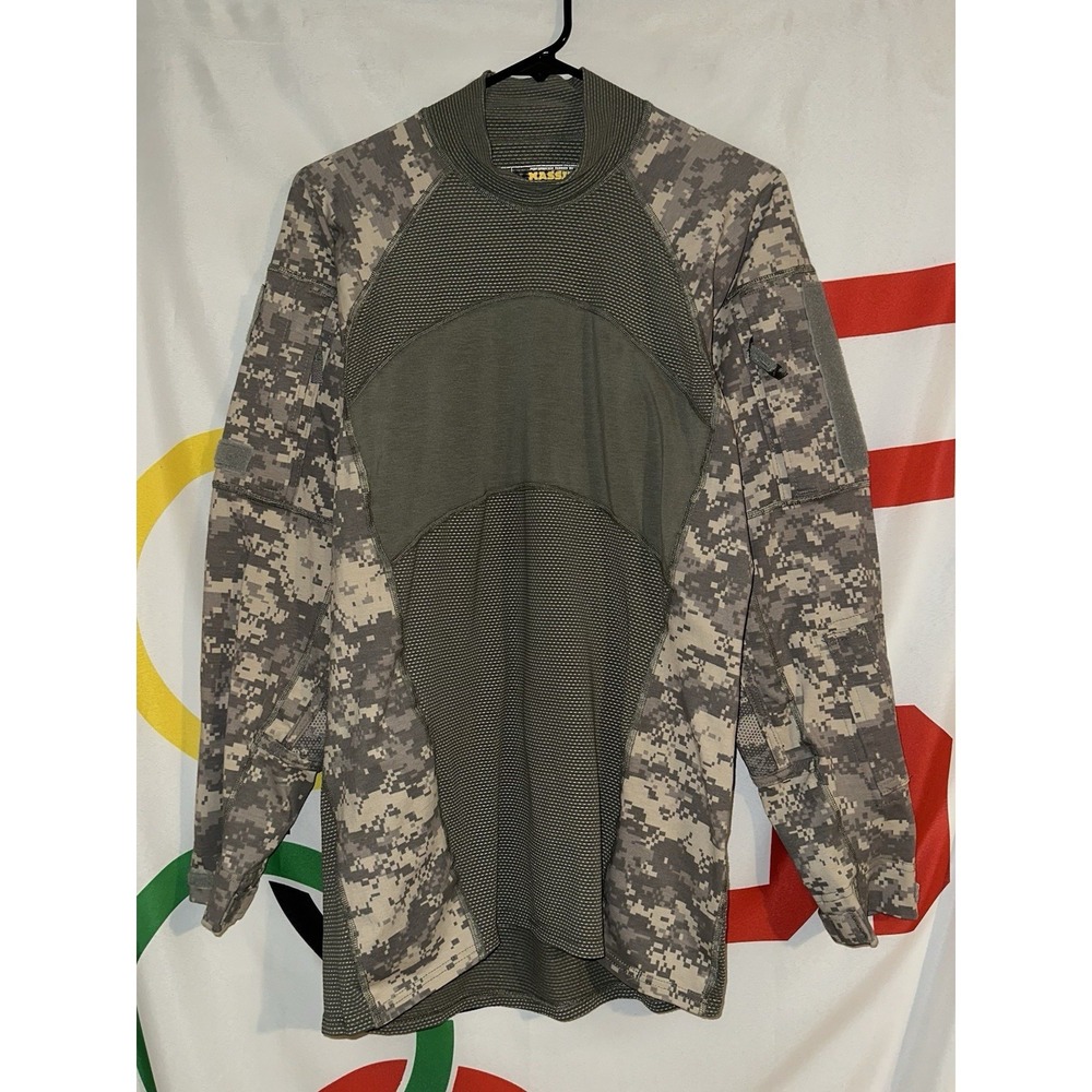 Massif U.S. Army Combat Shirt Mens Medium Digital Camo Performance Military